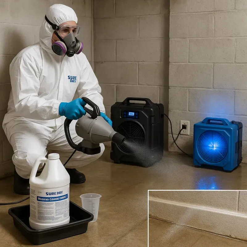 Sanitization and Odor Removal process in McDonald, OH