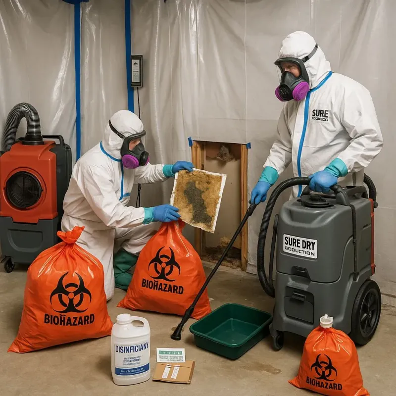 Contaminated Water Handling Protocols process in McDonald, OH