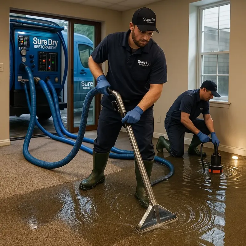 Water Extraction and Removal process in McDonald, OH